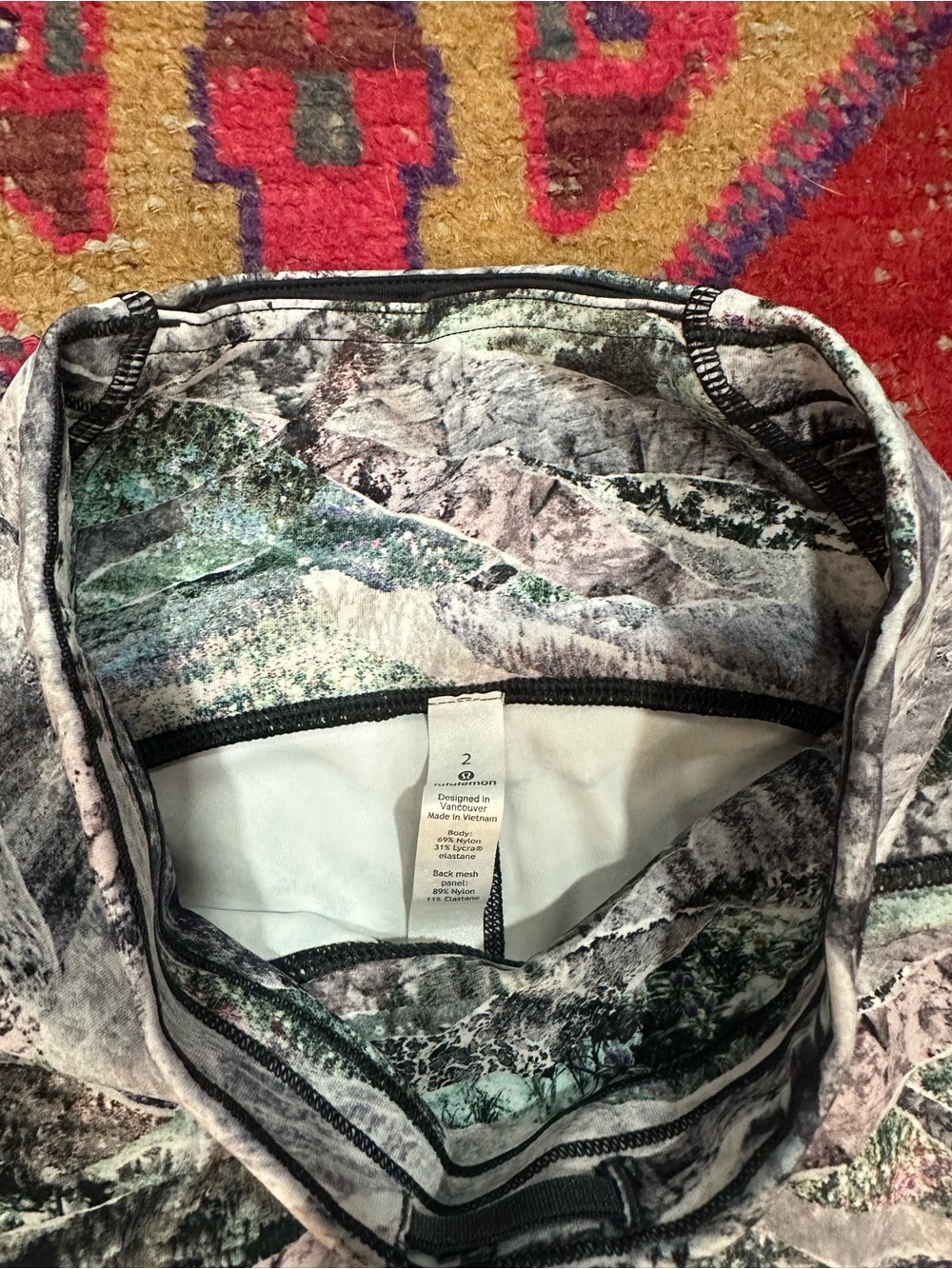 LULULEMON light colors with sheer sz 2 - NEW - Picture 4 of 10